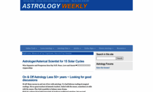 Astrologyweekly.com thumbnail