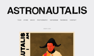 Astronautalis.com thumbnail