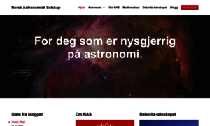 Astronomi.no thumbnail