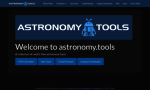 Astronomy.tools thumbnail