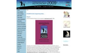 Astronomy2009.co.uk thumbnail