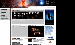 Astronomy2009.org thumbnail