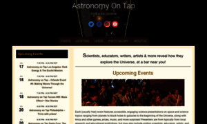 Astronomyontap.org thumbnail