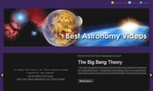 Astronomyvideoclips.com thumbnail