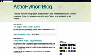 Astropython.blogspot.se thumbnail