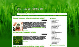 Astuces-ecologie.be thumbnail