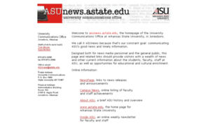 Asunews.astate.edu thumbnail