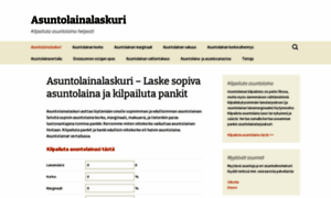 Asuntolainalaskuri.fi thumbnail
