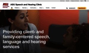 Asuspeechandhearingclinic.org thumbnail