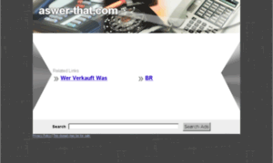 Aswer-that.com thumbnail