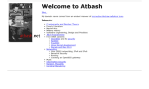 Atbash.net thumbnail