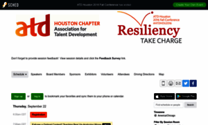 Atdhouston2016fallconference.sched.org thumbnail
