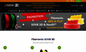 Atelier3d-shop.fr thumbnail