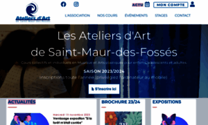 Ateliers-art-saintmaur.fr thumbnail