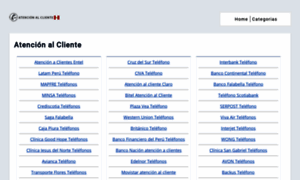 Atencionalcliente.com.pe thumbnail