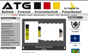 Atg-polizeibedarf.de thumbnail