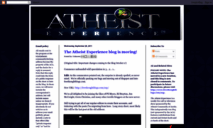 Atheistexperience.blogspot.com thumbnail