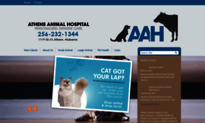 Athensanimalhospital.com thumbnail