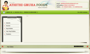 Athithigruhafoods.com thumbnail