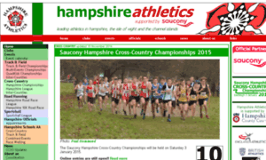 Athletics.hampshire.org.uk thumbnail