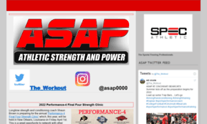 Athleticstrengthandpower.com thumbnail