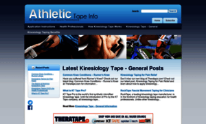 Athletictapeinfo.com thumbnail