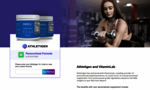 Athletigen.getvitaminlab.com thumbnail