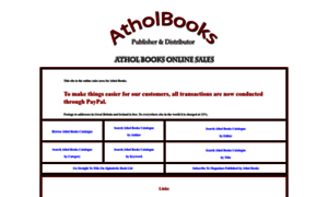 Atholbooks-sales.org thumbnail