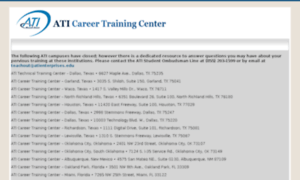 Aticareertraining.edu thumbnail