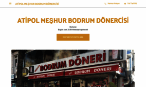 Atipol-meshur-bodrum-donercisi.business.site thumbnail