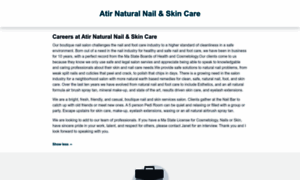 Atirnaturalnailcare.workable.com thumbnail