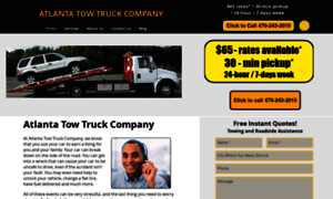 Atlanta-tow-truck.com thumbnail