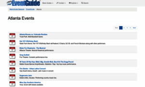 Atlanta.eventguide.com thumbnail