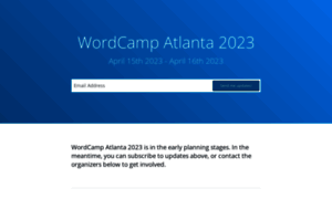 Atlanta.wordcamp.org thumbnail