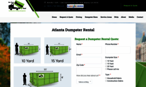 Atlantadumpsterrentals.net thumbnail