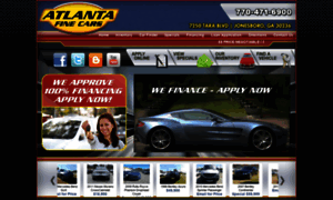 Atlantafinecars.net thumbnail