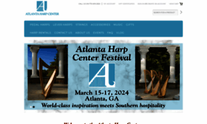Atlantaharpcenter.com thumbnail