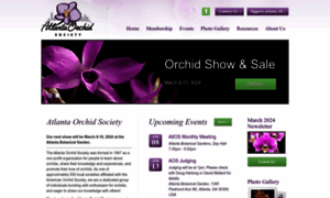 Atlantaorchidsociety.org thumbnail