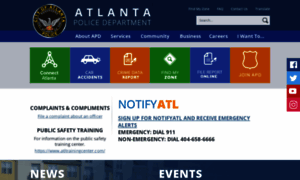 Atlantapd.org thumbnail