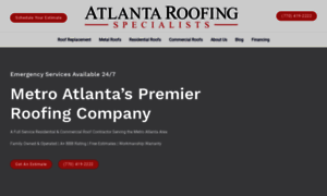 Atlantaroofingspecialists.com thumbnail