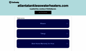 Atlantatanklesswaterheaters.com thumbnail