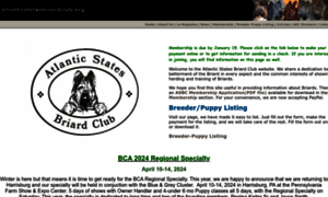 Atlanticstatesbriardclub.org thumbnail