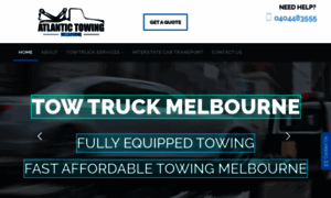 Atlantictowingmelbourne.com.au thumbnail