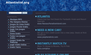Atlantislist.org thumbnail