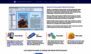 Atlantiswordprocessor.com thumbnail