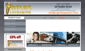 Atlaslocksmithcompany.com thumbnail