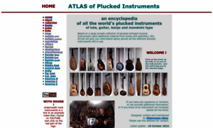 Atlasofpluckedinstruments.com thumbnail