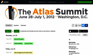 Atlassocietysummerseminar2012.sched.org thumbnail