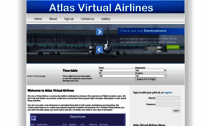 Atlasvirtualairlines.com thumbnail