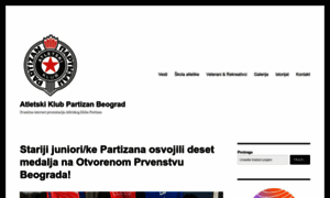 Atletskiklubpartizan.rs thumbnail